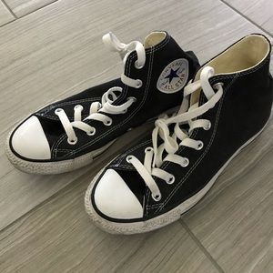 Black High top Converse
